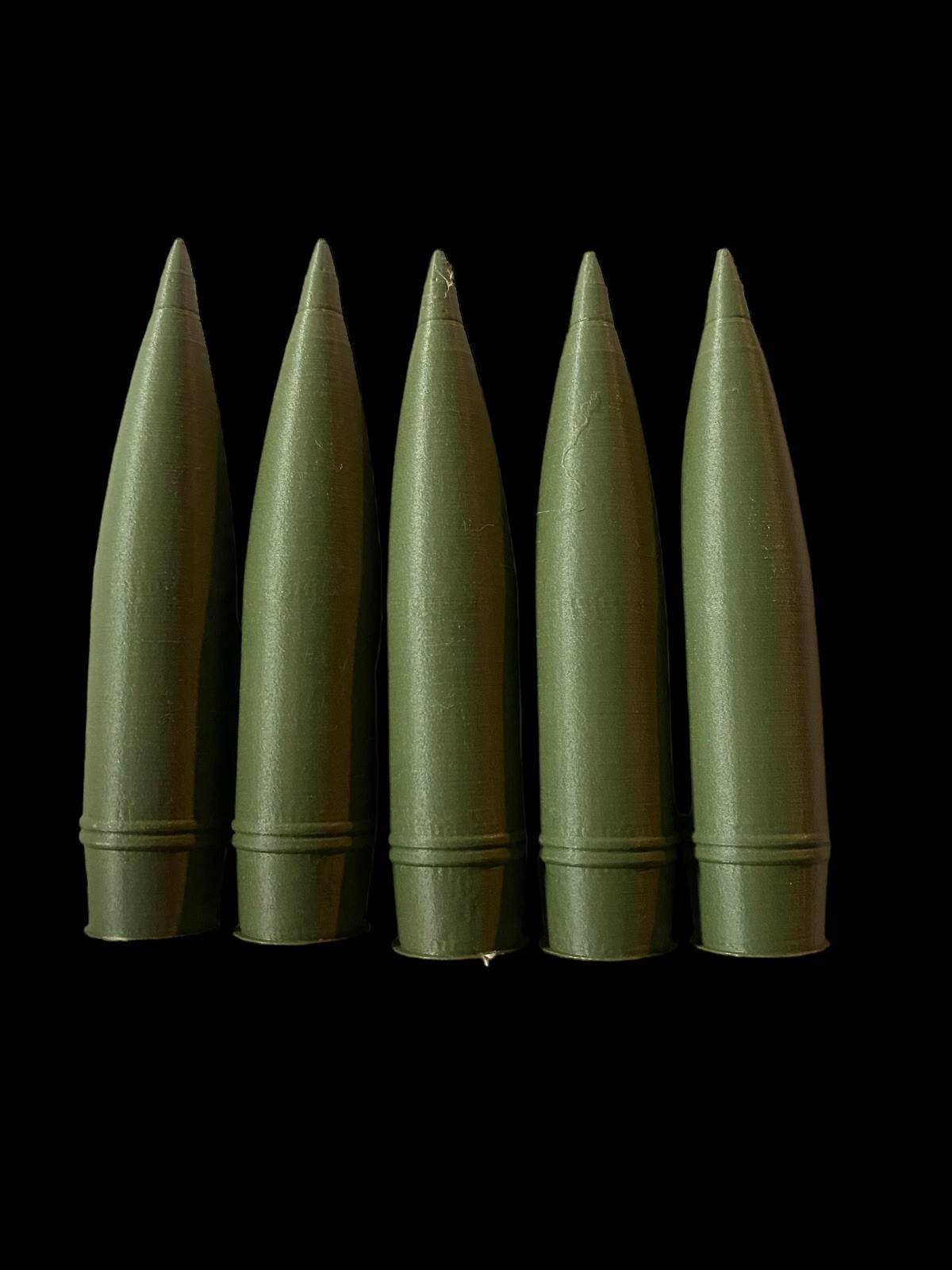 5 Piece Mini Fake 155mm Howitzer Rounds