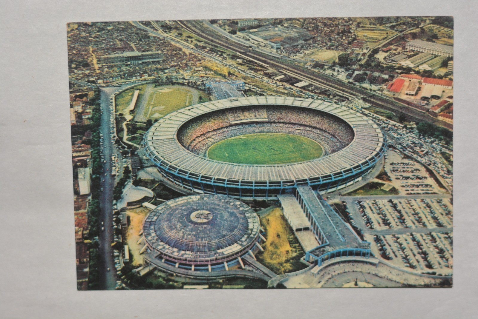 Aerial View of Maracana Stadium in Rio de Janiero, Brazil Postcard