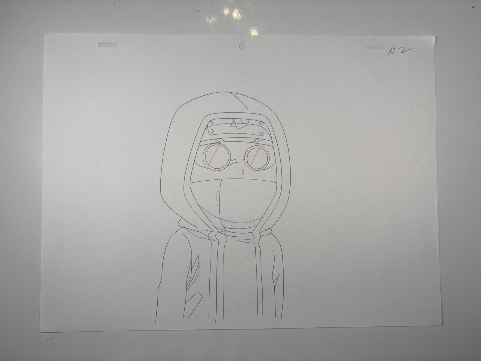 SHINO NARUTO Anime Production Art Animation Cel  Vintage Genga P31 I10