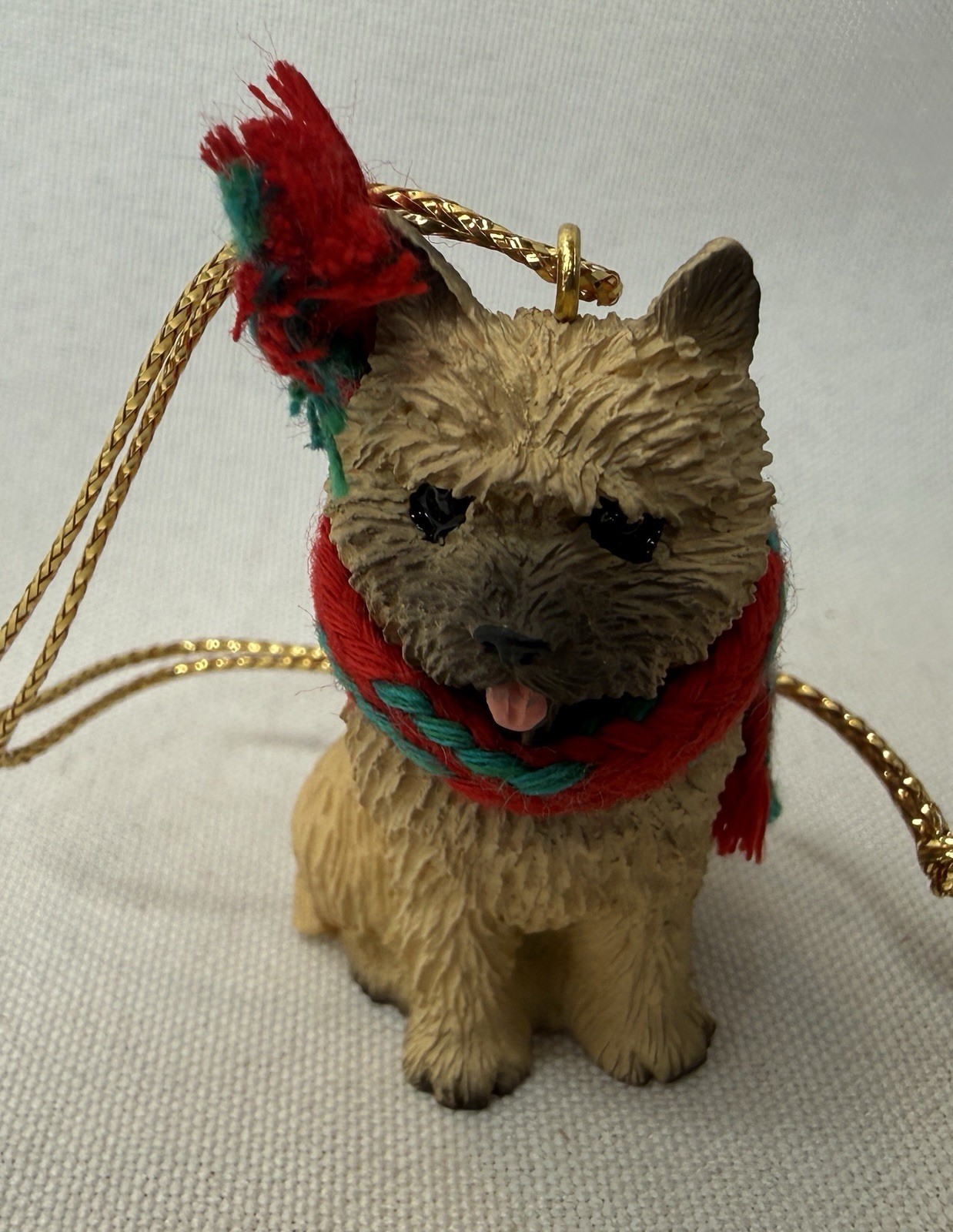 Conversation Concepts Tiny One Red Carin Terrier Christmas Ornament - DT53B.