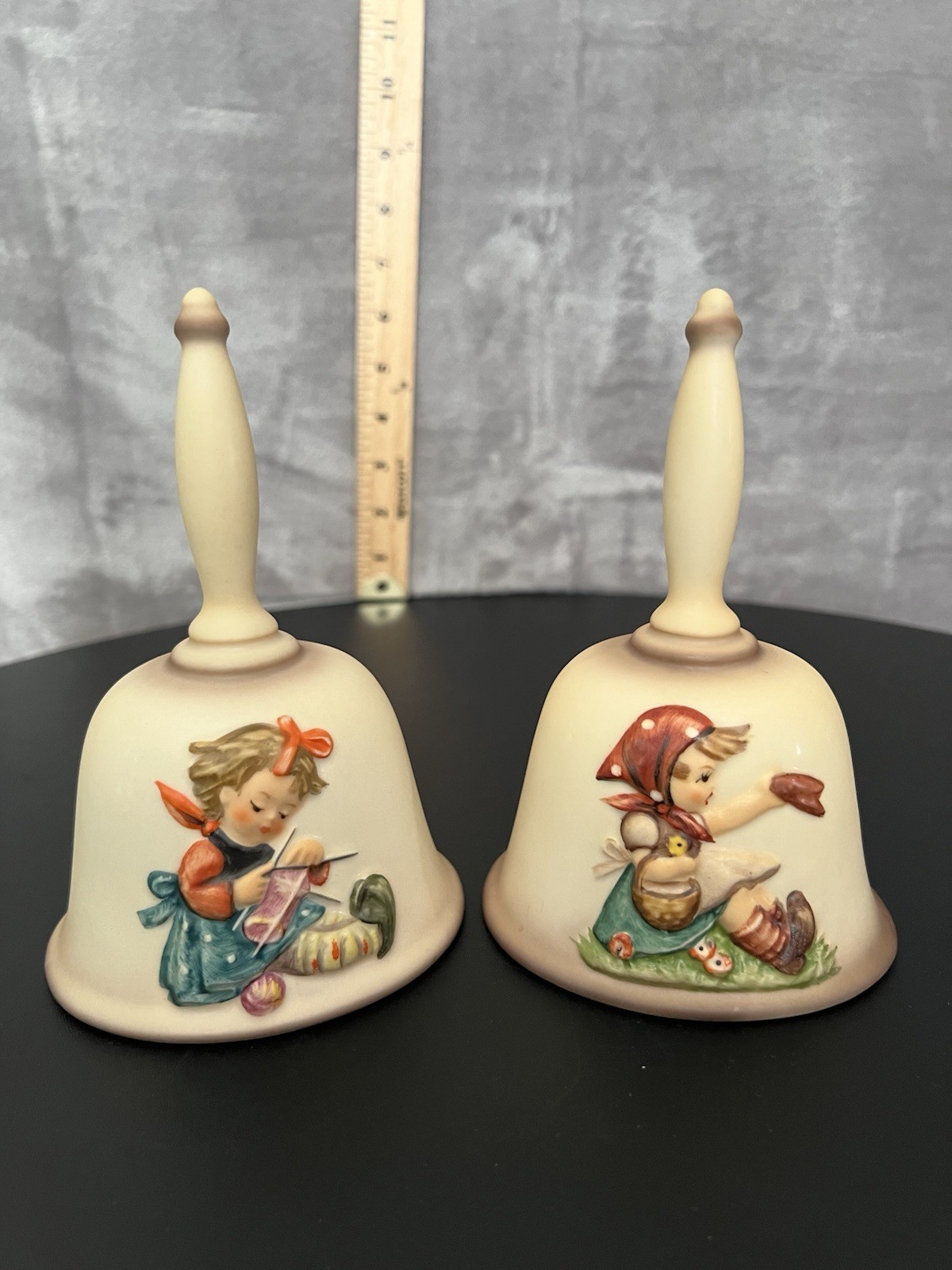 Goebel Hummel Annual Bells 1979 & 1983 HUM 701 705 W Germany Lot Of 2