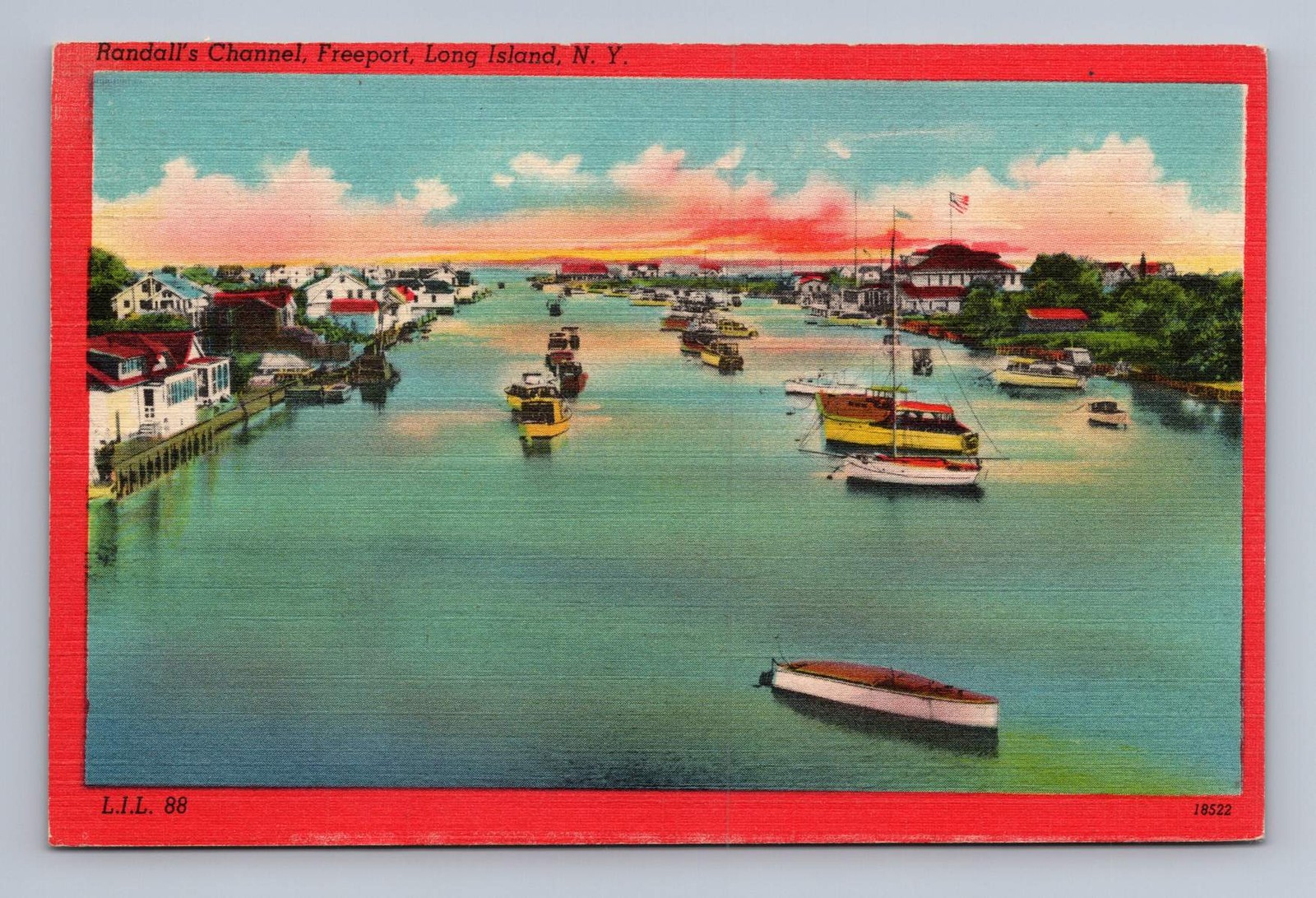 New York FREEPORT Randalls Channel Long Island 1944 to Detroit MI