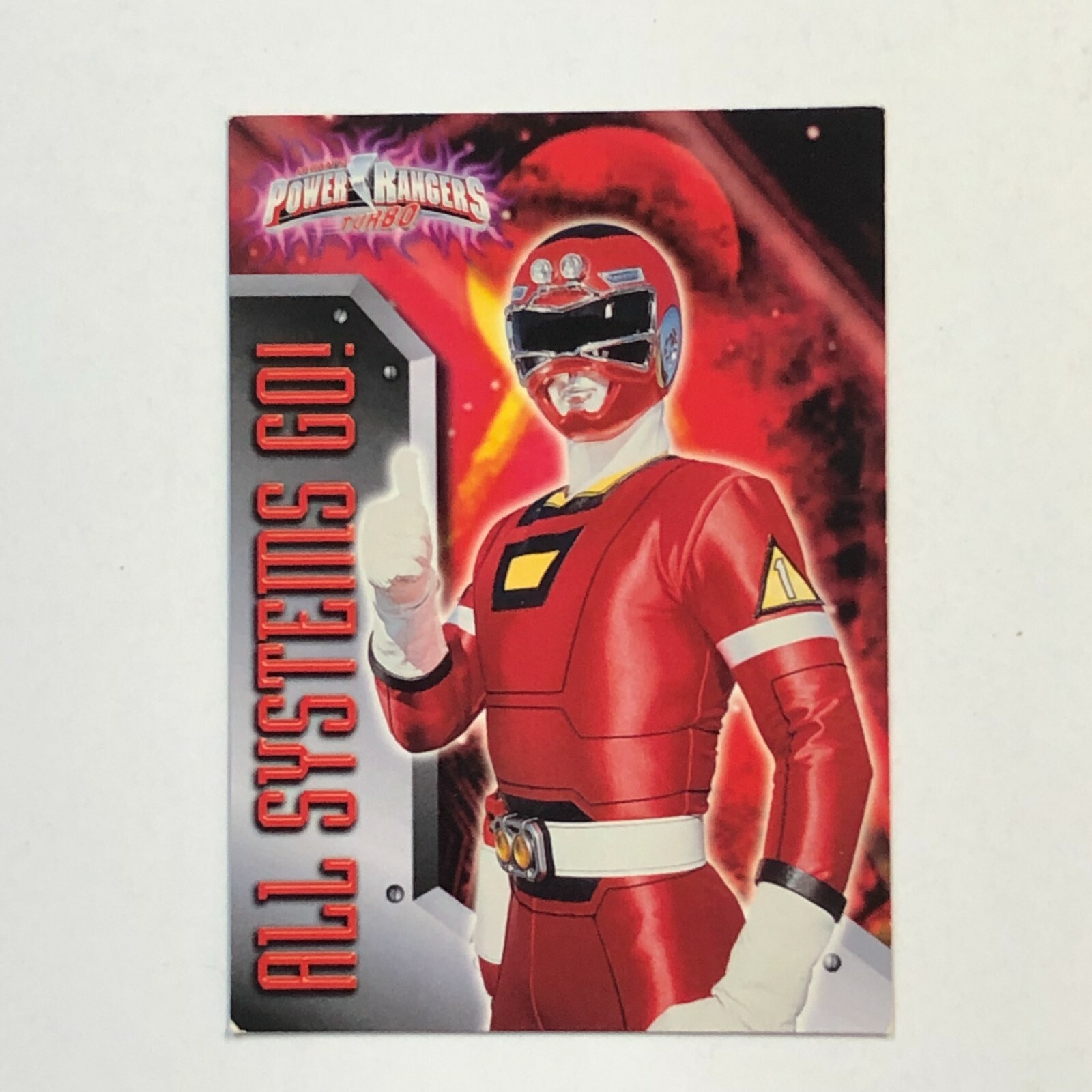 1997 Bandai Power Rangers All Systems Go #7 Trading Card 