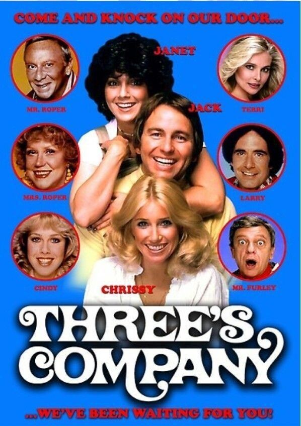 Three\'s Company Classic TV show Jack Poster Print