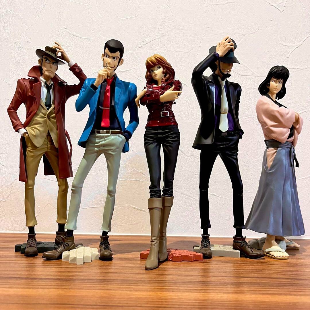 Lupin the ThirdFigure Master Stars Piece Banpresto set of 5