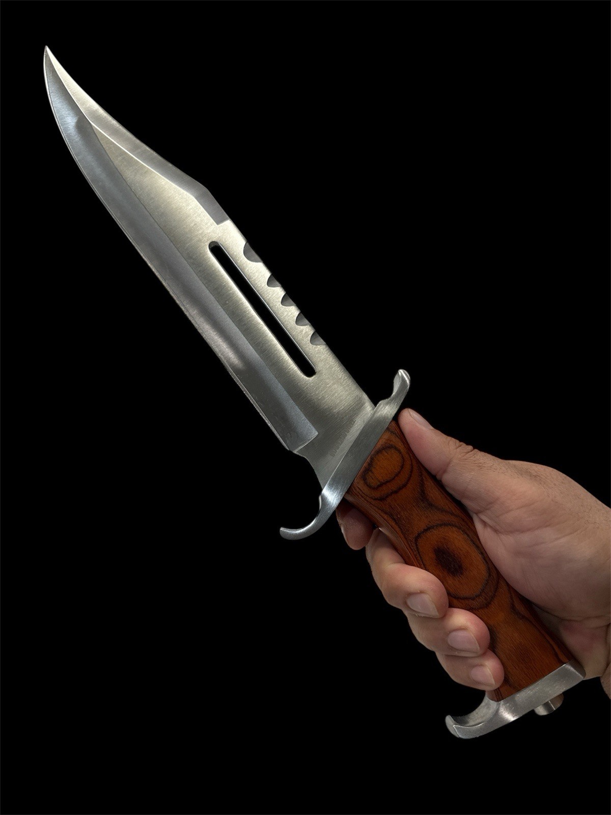 16” Rambo First Blood Part III Stainless Stainless Blade Hunting Knife Collect