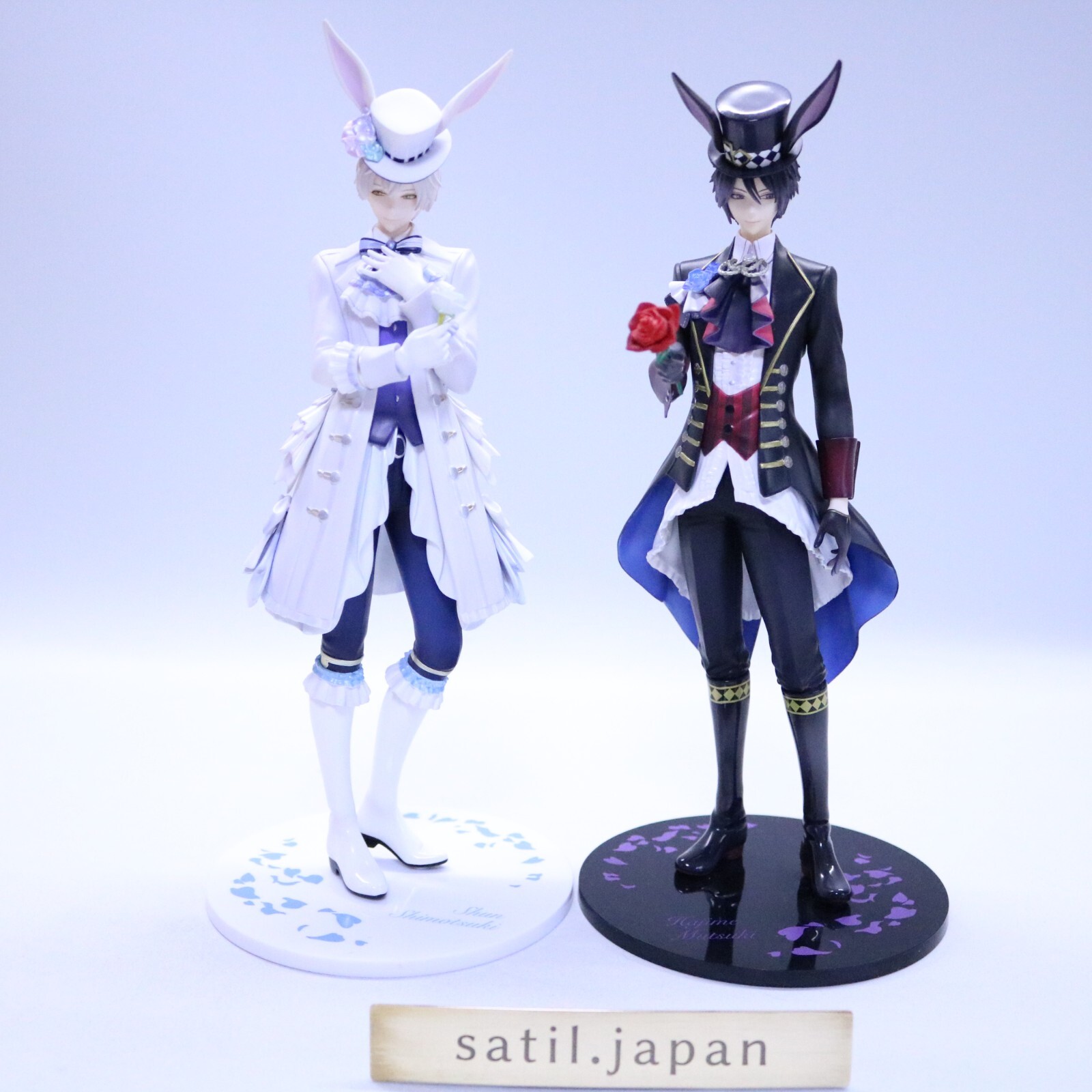 NO BOX Tsukiuta. Shun Shimotsuki, Hajime Mutsuki Rabbits Kingdom Ver. 1/8 Figure