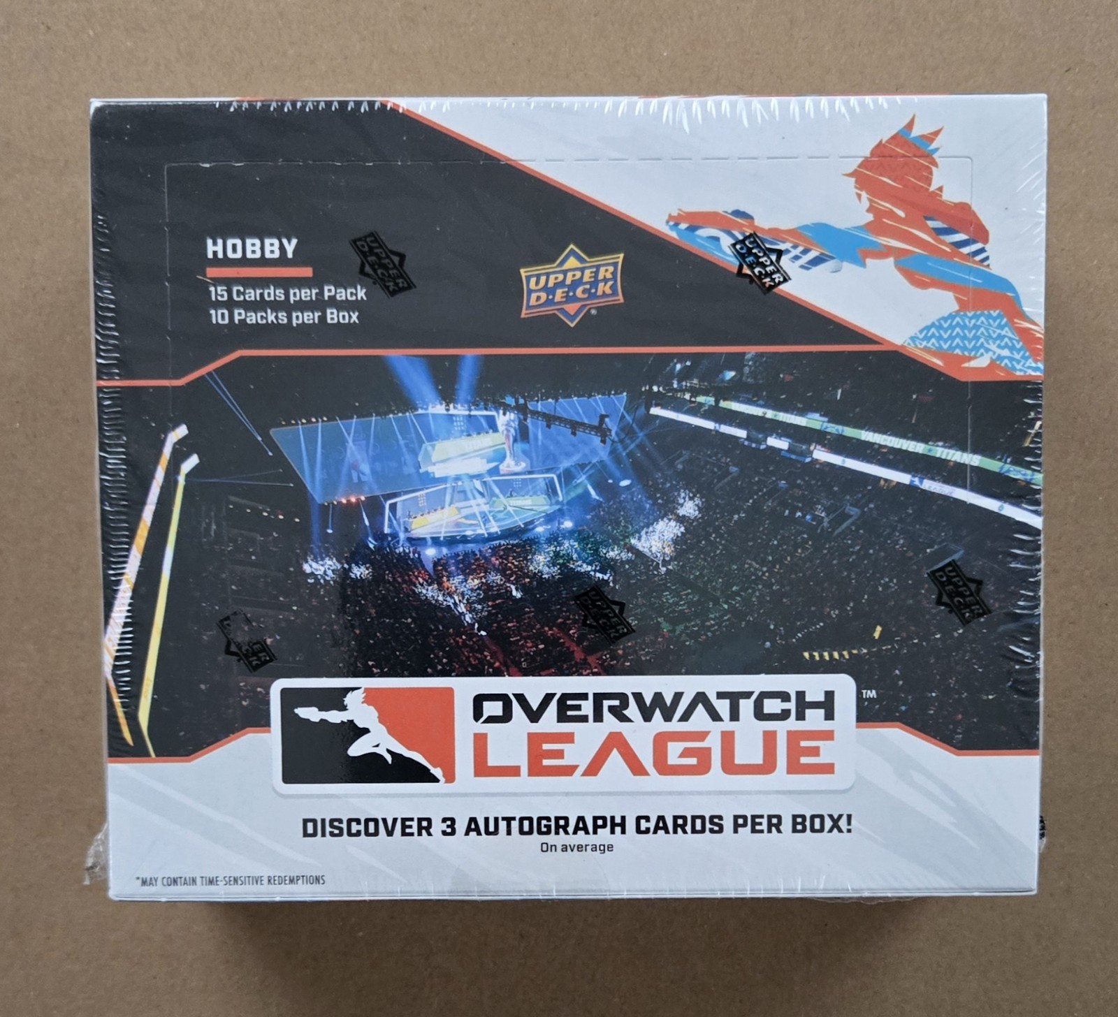 2023 UPPER DECK OVERWATCH LEAGUE SEASON4 HOBBY BOX FACTORY SEALED 3 AUTO PER BOX