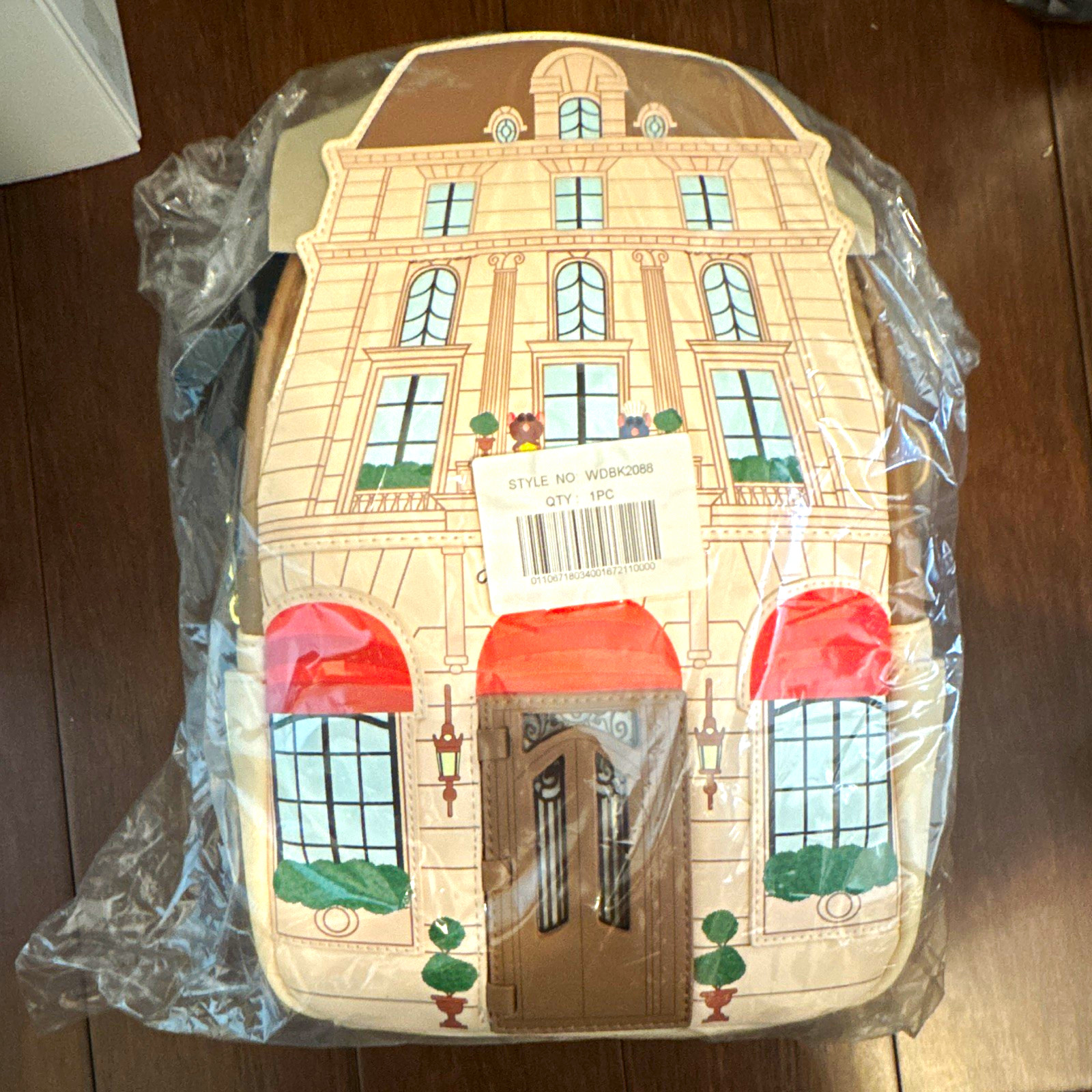 Loungefly Funko Disney Ratatouille Gusteau’s Mini Backpack LE 3000
