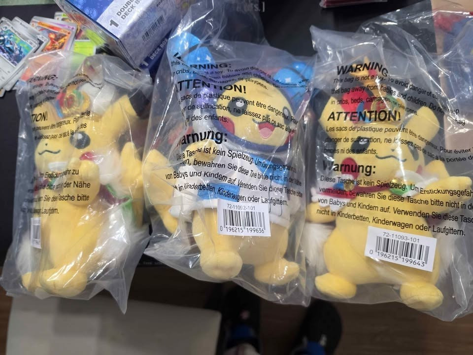 Pokemon Worlds Championships 2026 XP San Francisco Exclusive Pikachu Plush
