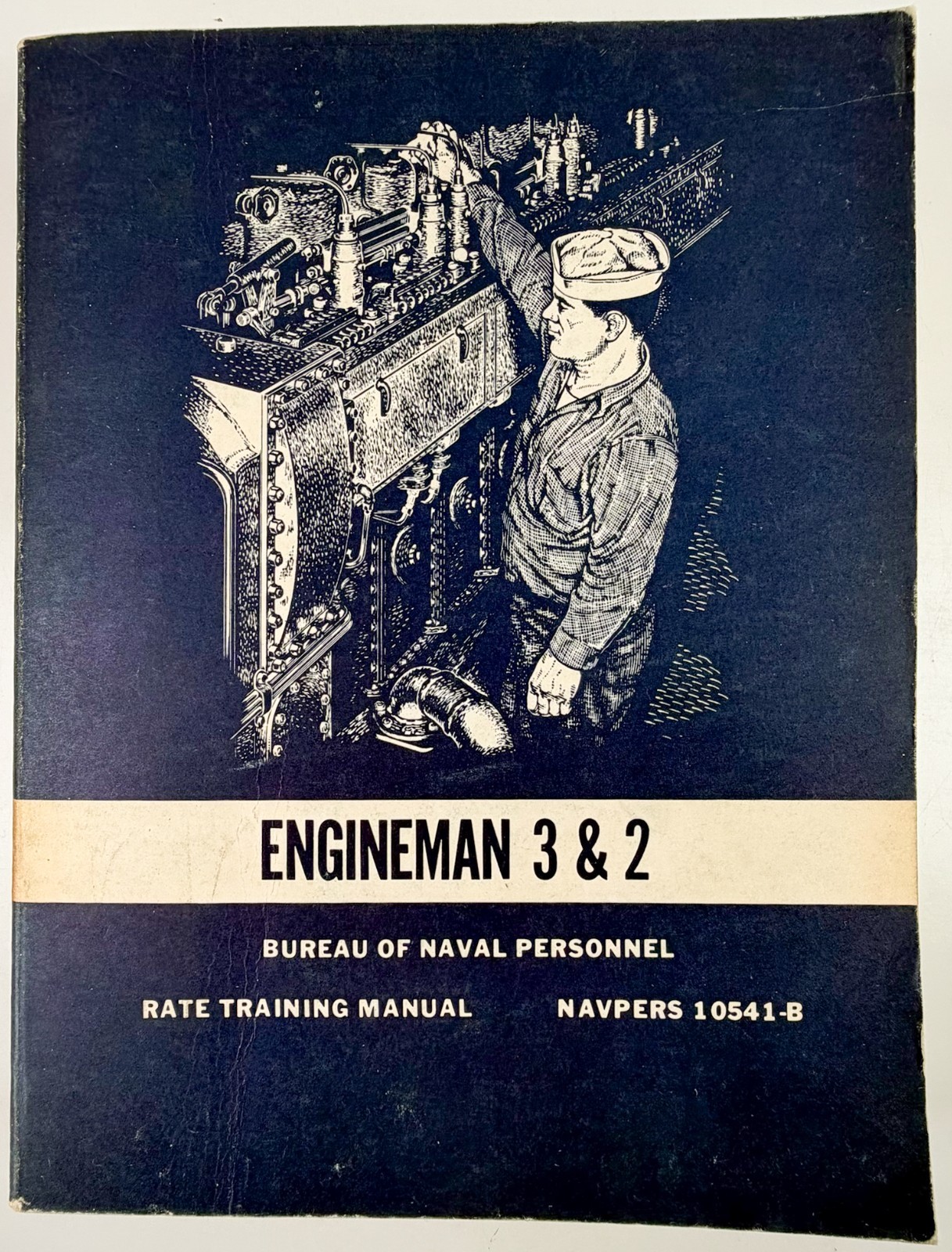 Engineman 3 & 2 NAVPERS 10541-B (1972)