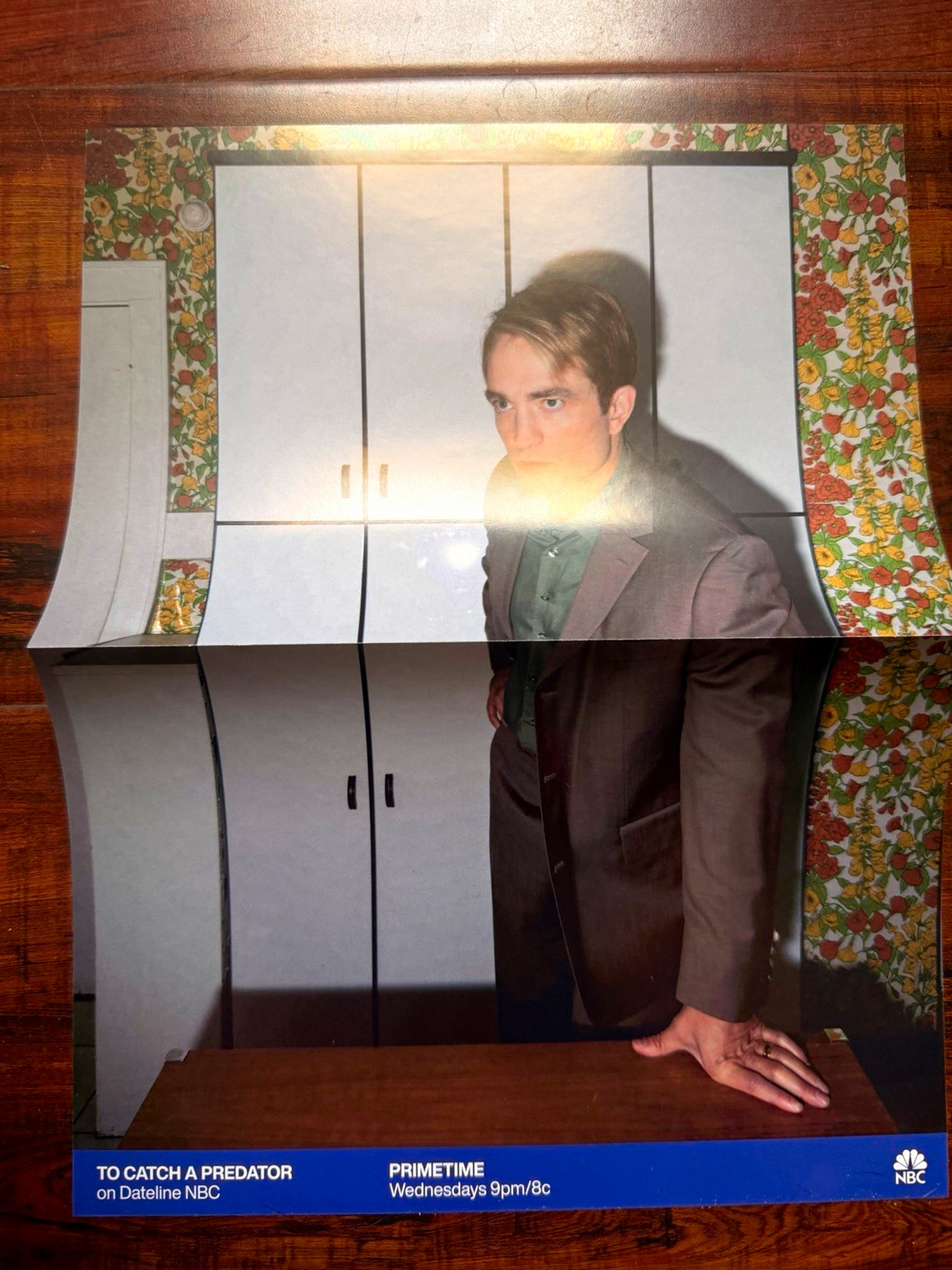 A24 Exclusive Primetime Poster Robert Pattinson as Chris Hansen