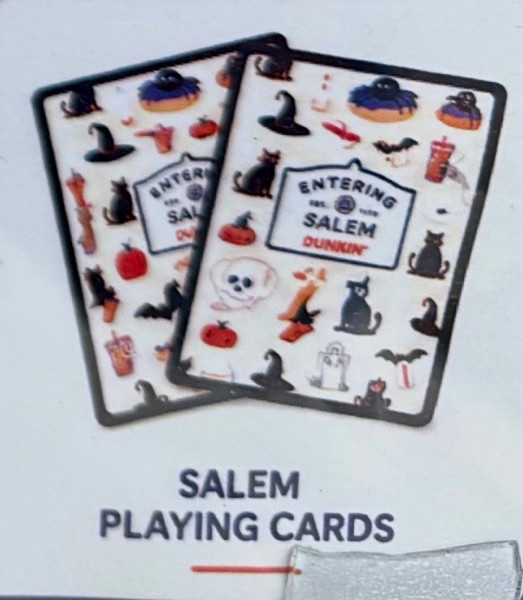 Dunkin\' Entering Salem Playing Cards 