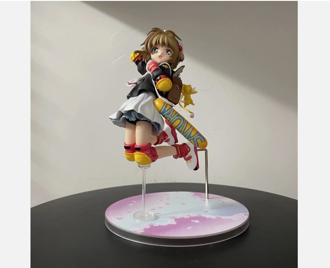 Cardcaptor Sakura Kinomoto Sakura 21CM Anniversary PVC Figure Desktop Statue Toy