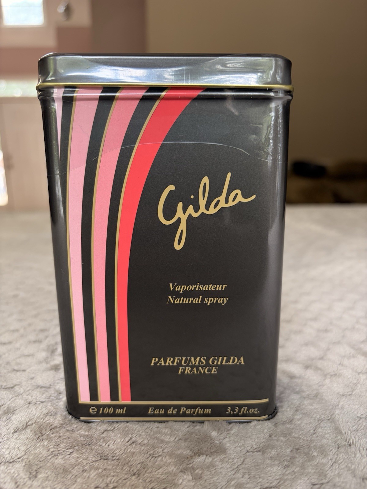 Gilda EDP Natural Spray Parfume France 3.3 oz. 100 ml. NEW Original Box & Case