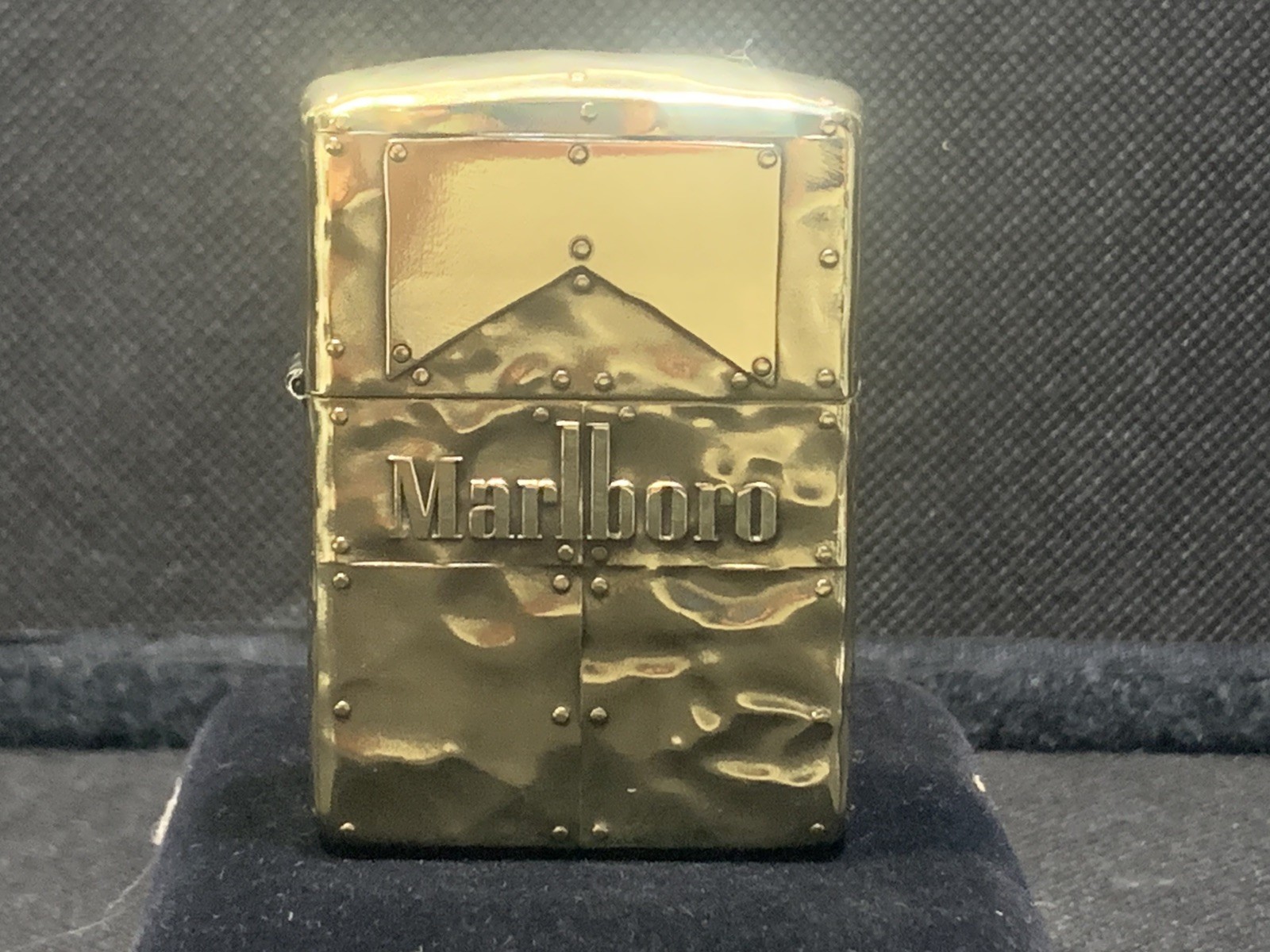 Marlboro Custom 2-side Zippo Lighter | Solid Brass Armor Zippo | Made In USA