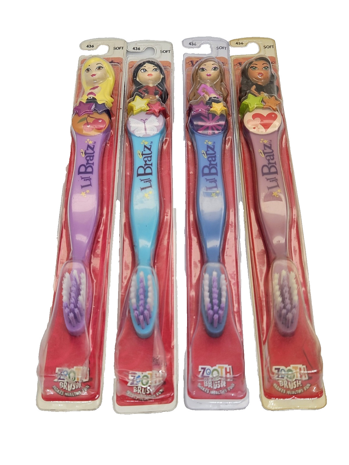 Lil BRATZ Zooth Toothbrush 436 Soft Bristles Sealed - 2004\'