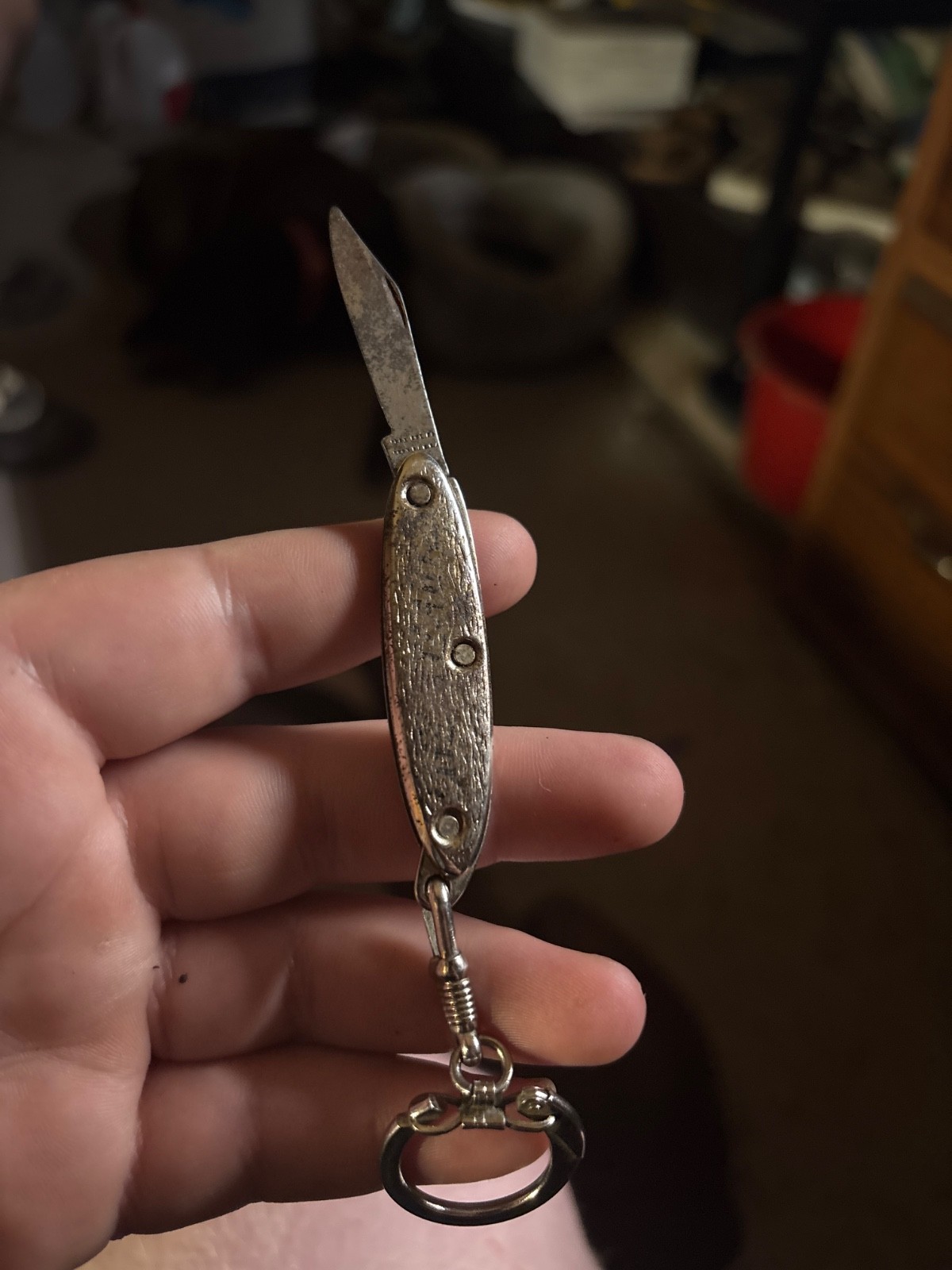 OLD ANTIQUE VINTAGE UNION KNIFE WORKS NYC BAREHEAD TEARDROP JACK KNIFE c 1911-13