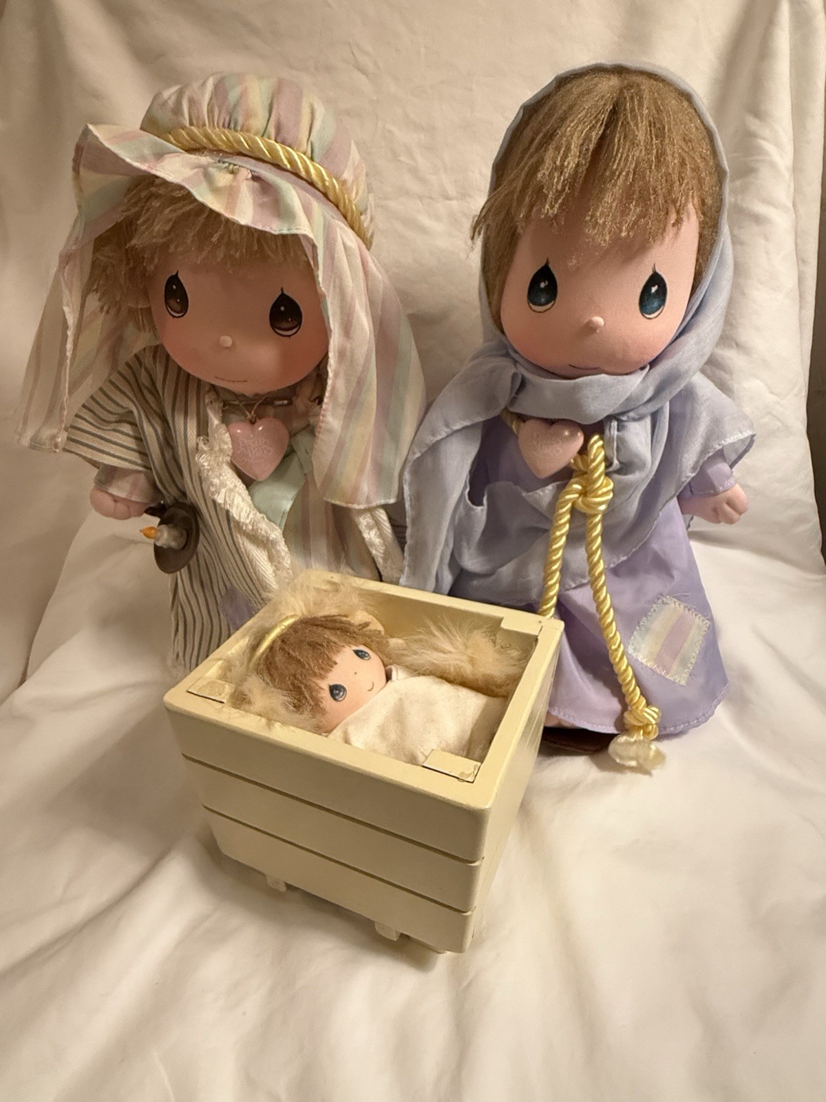 Vintage 1985 Precious Moments Plush Nativity Applause