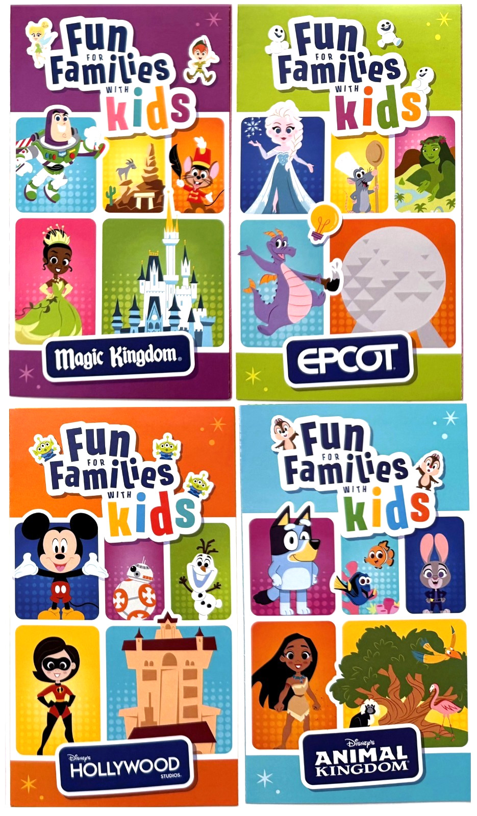 2026 Walt Disney World Theme Park Maps - 4 Fun For Families With Kids Guide Maps