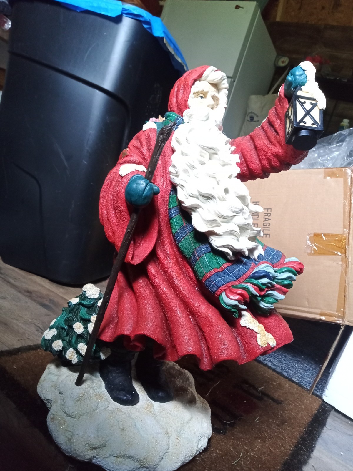 1995 Pipka Midnight Visitor Santa Limited edition 26 of 309 SIGNED Largest size
