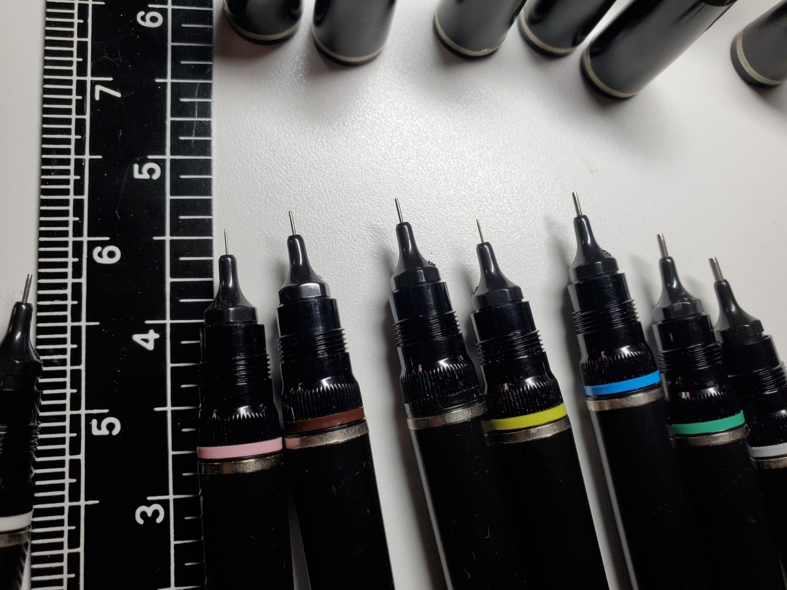 Rare Early Cleo Skribent Multi Set 8 Vintage Technical Artist Pens East Germany