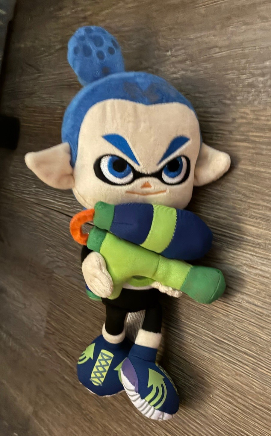 Splatoon Inkling Blue Boy Sanei 2016 Plush Toy Doll Nintendo 
