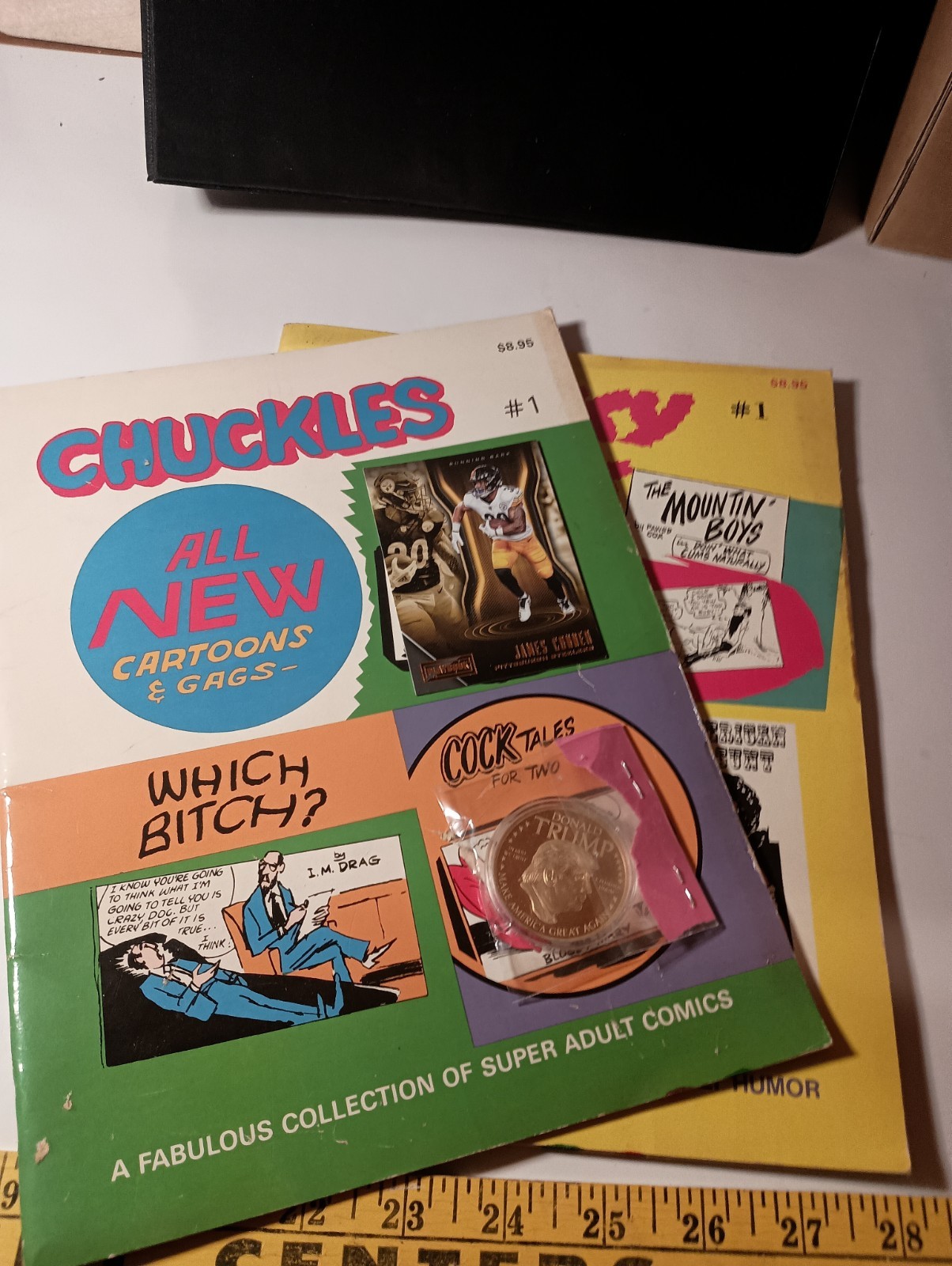 Chuckles #1 1990? cartoons gags underground comix sexty humor Bonus Kinky Komix