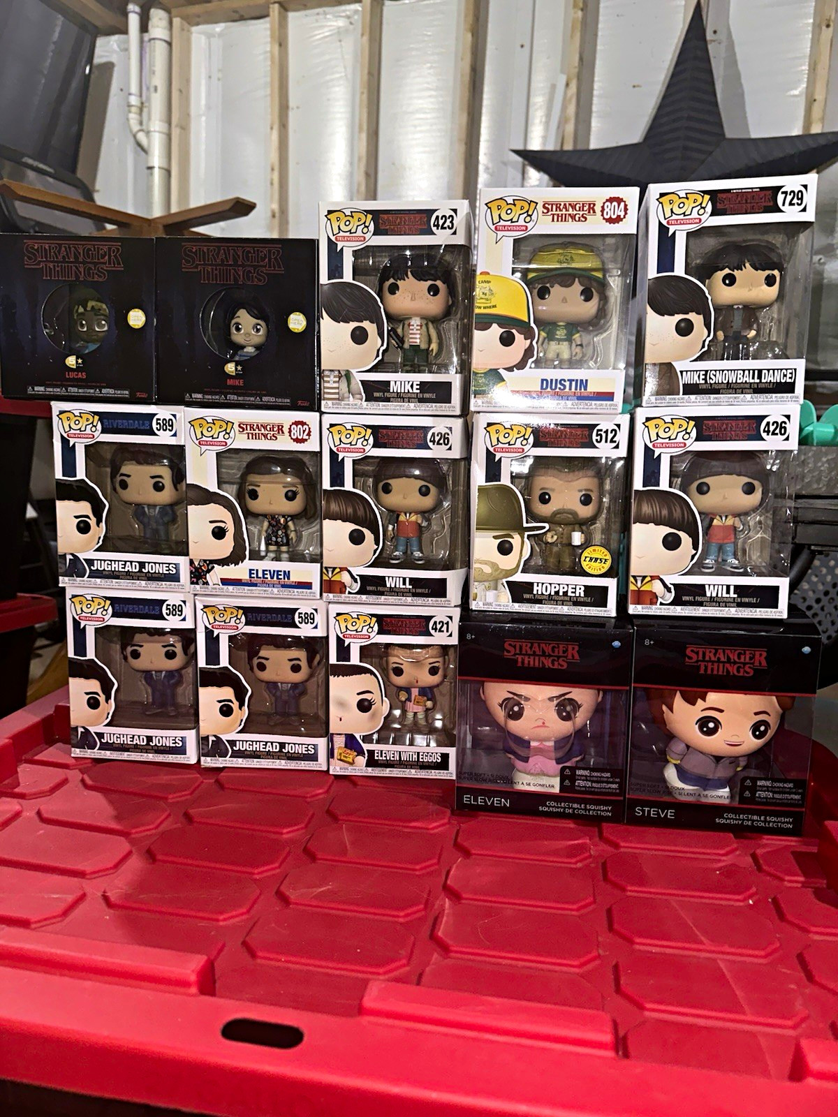 Funko Pop Stranger Things & Riverdale 15pc Mixed Lot New in box funkos, etc.