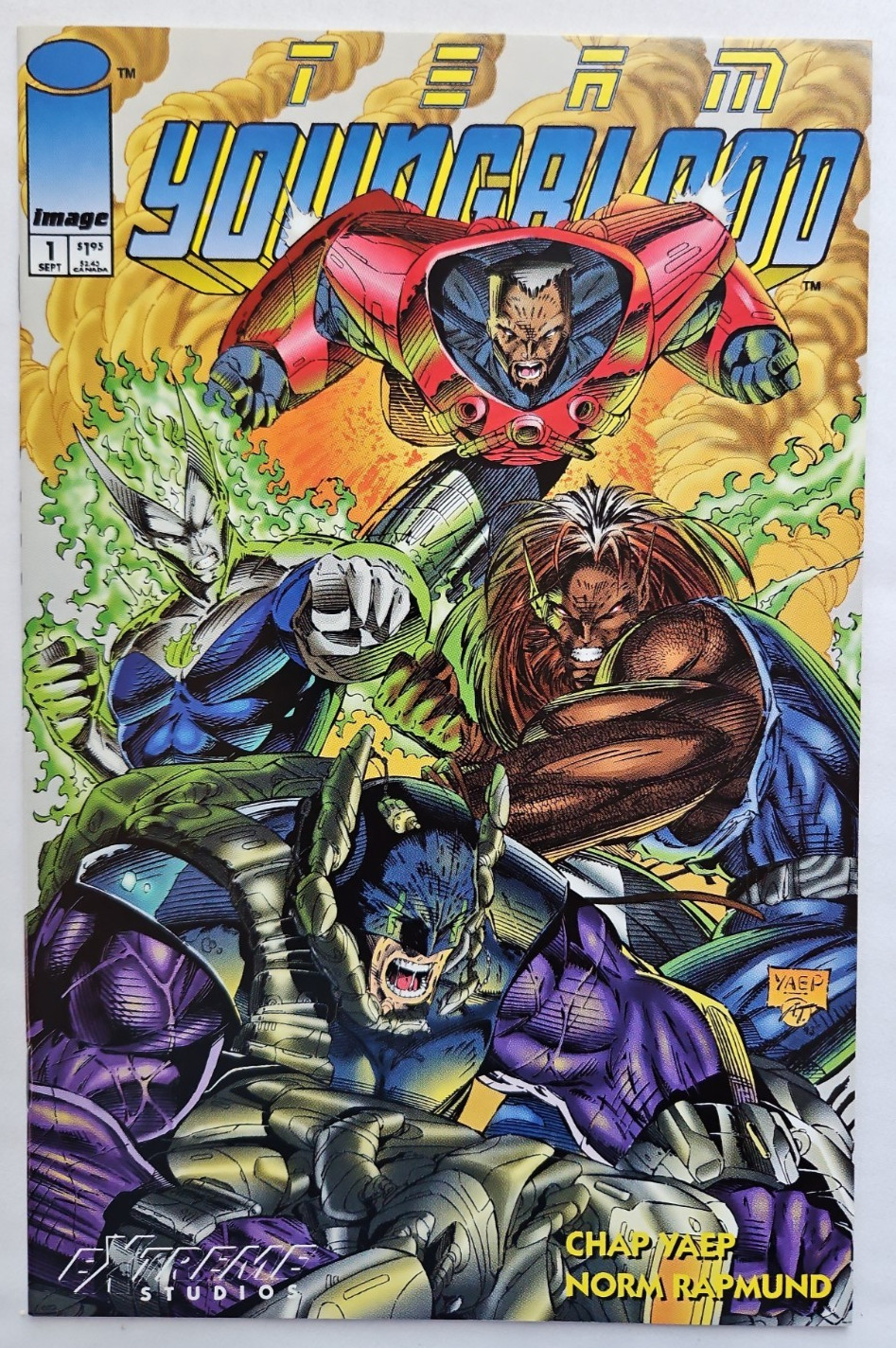 Team Youngblood #1 (Sept 1993, Image Comics)
