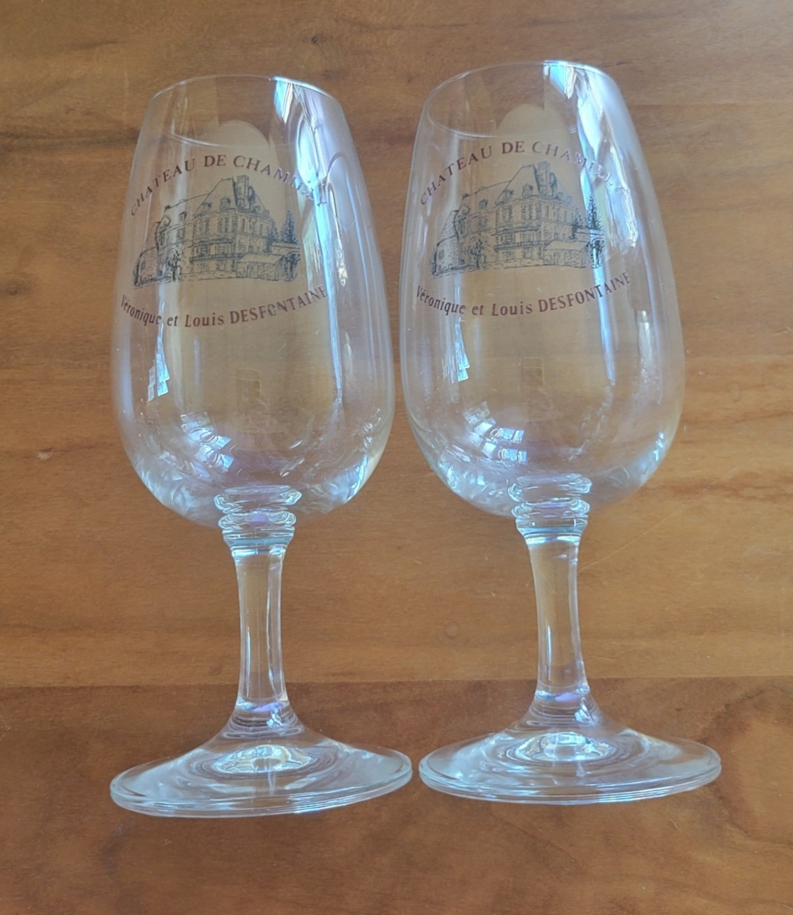 Collectible Wine Glasses - France Chateau du Chamilly