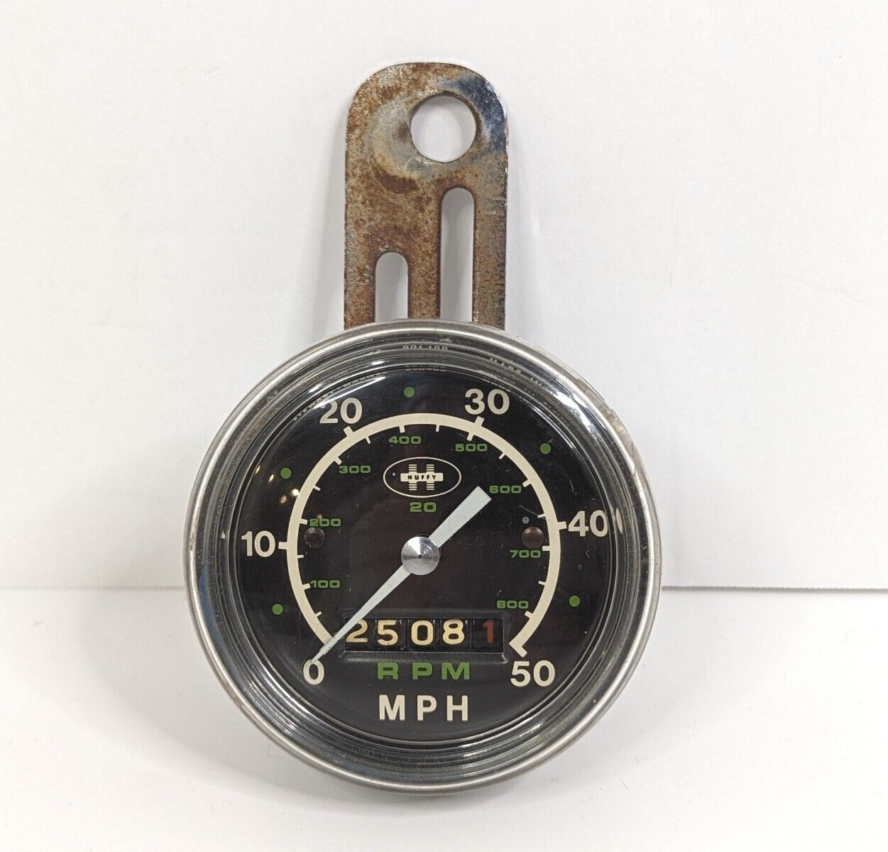Huffy Bike Speedometer Gauge 0-50 Mph 0-800 RPM Stewart Warner #826488 3\