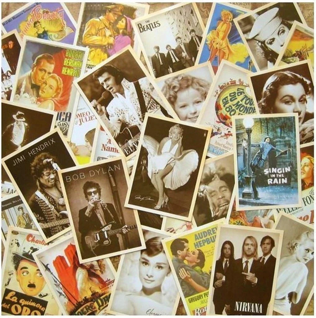 Collectable Vintage Postcards Bulk Pack 64 Pcs