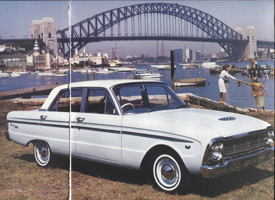 1960 1961 1962 1963 -1966 FORD FALCON AUSTRALIA Color 10 PG ARTICLE XL XM XK XP