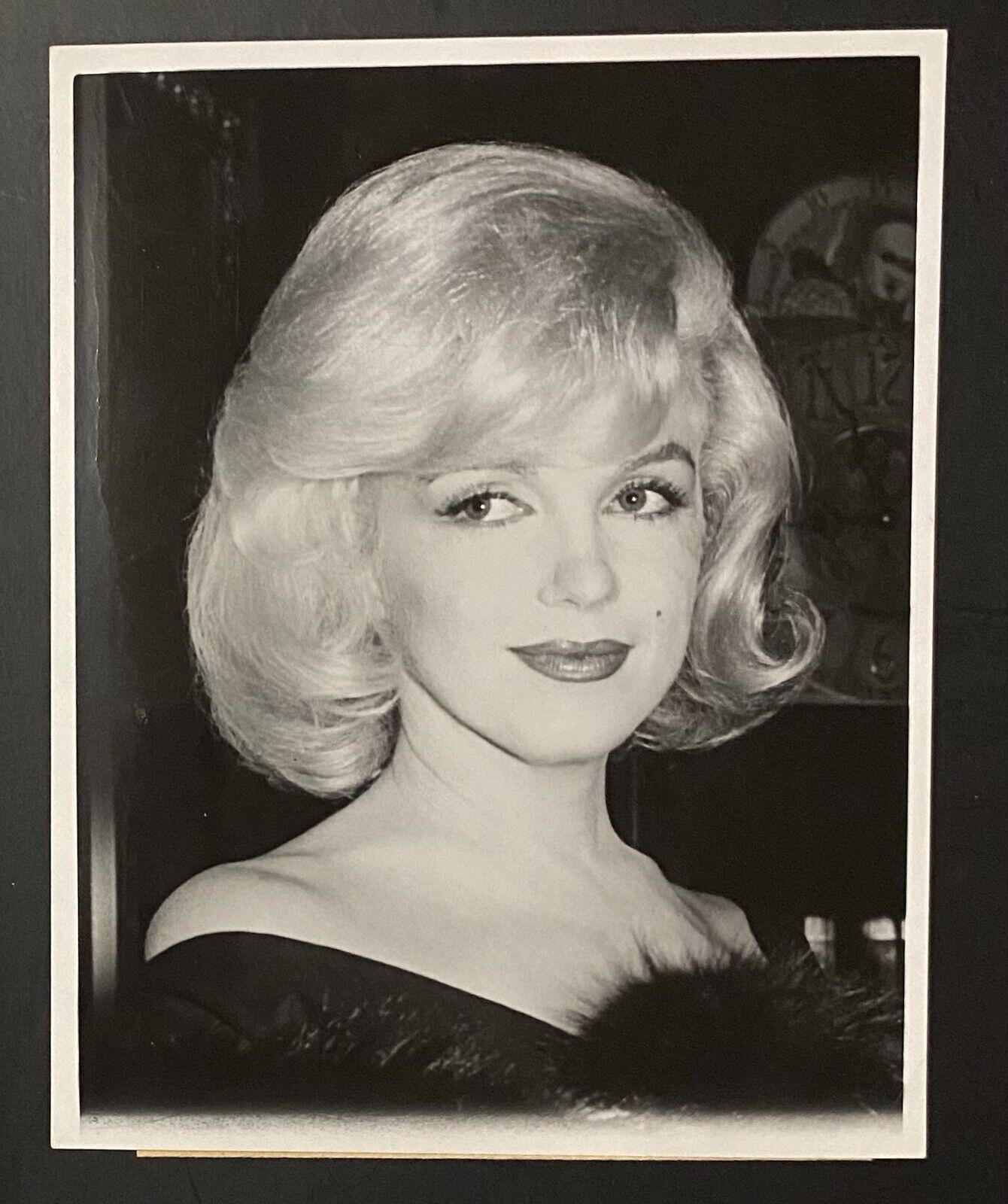 1960 1961 Marilyn Monroe Original Photo The Misfits Clark Gable Premiere Stamped
