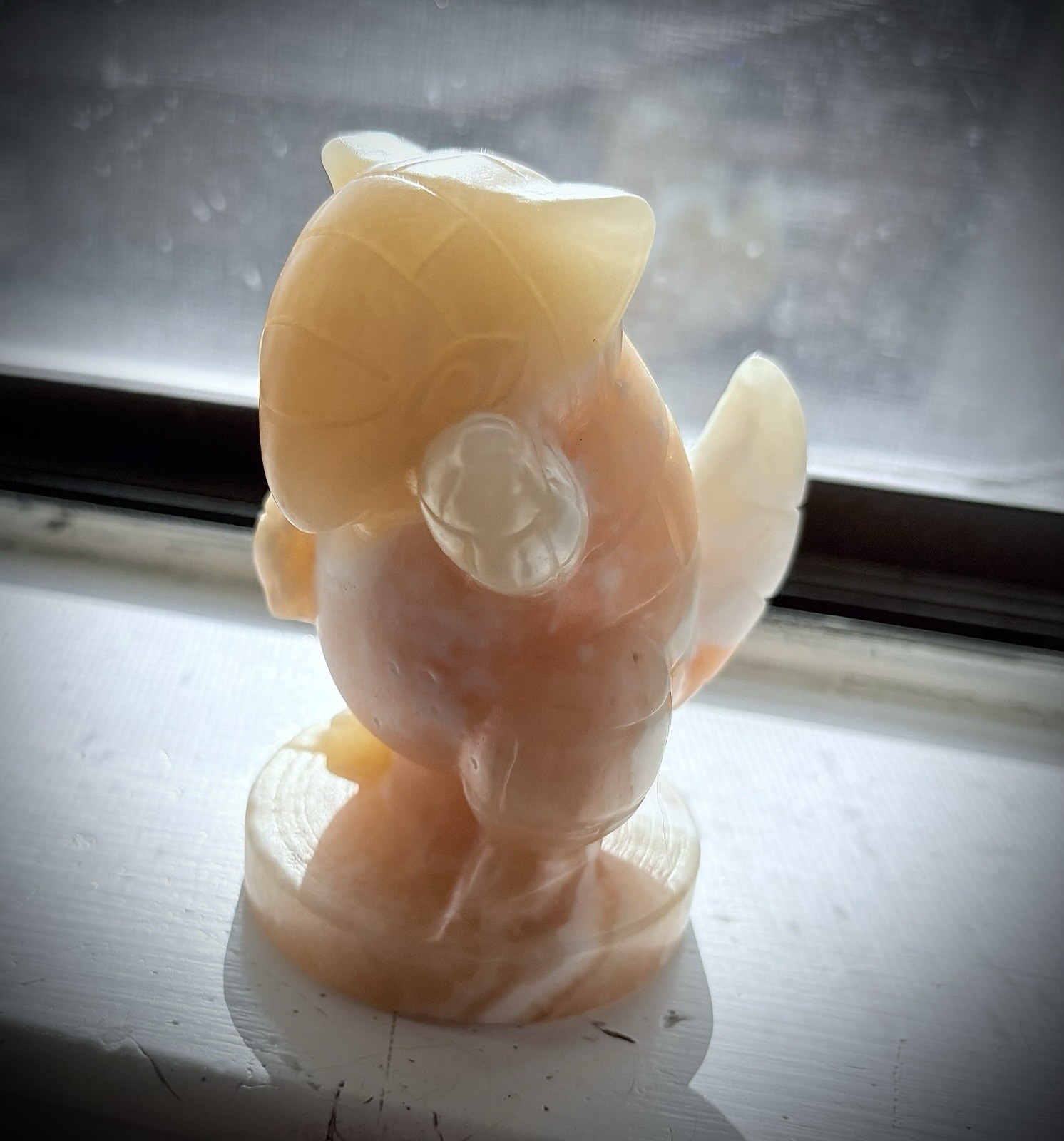 MSG For Deals(: Sandshrew Yellow Calcite Pokemon Crystal Carving