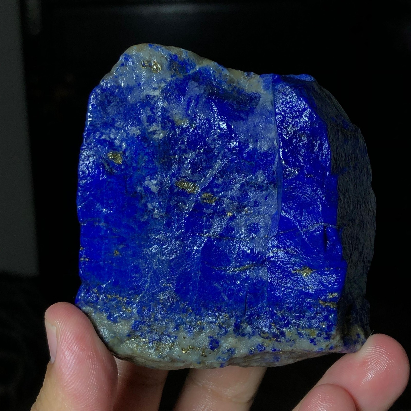 Lapis Lazuli high quality 454 grams rough piece from Afghanistan
