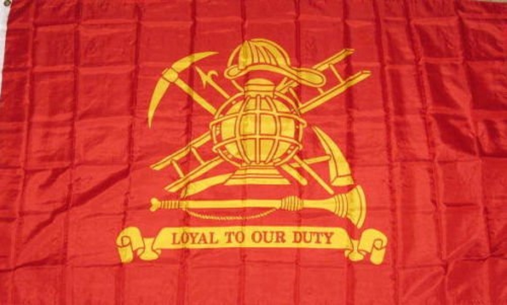 Wholesale Lot 100 3x5 Fire Fighter Loyal to Our Duty Flag 3\'x5\' Banner