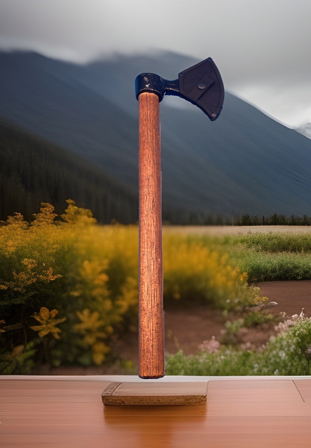 American Tomahawk Company Axe Hatchet 18.5” Wood Handle Taiwan
