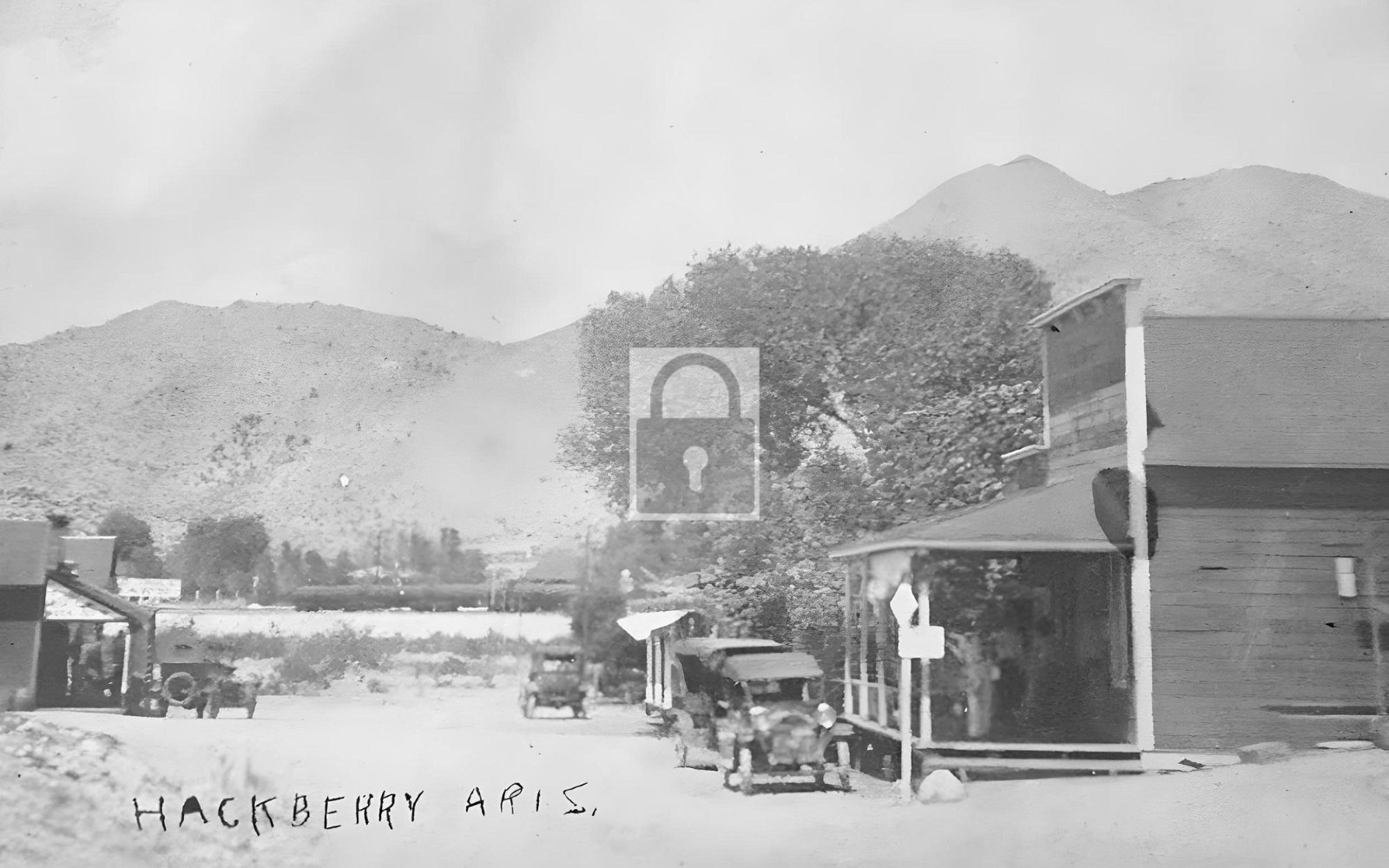Street View Cars Hackberry Arizona AZ - Reprint