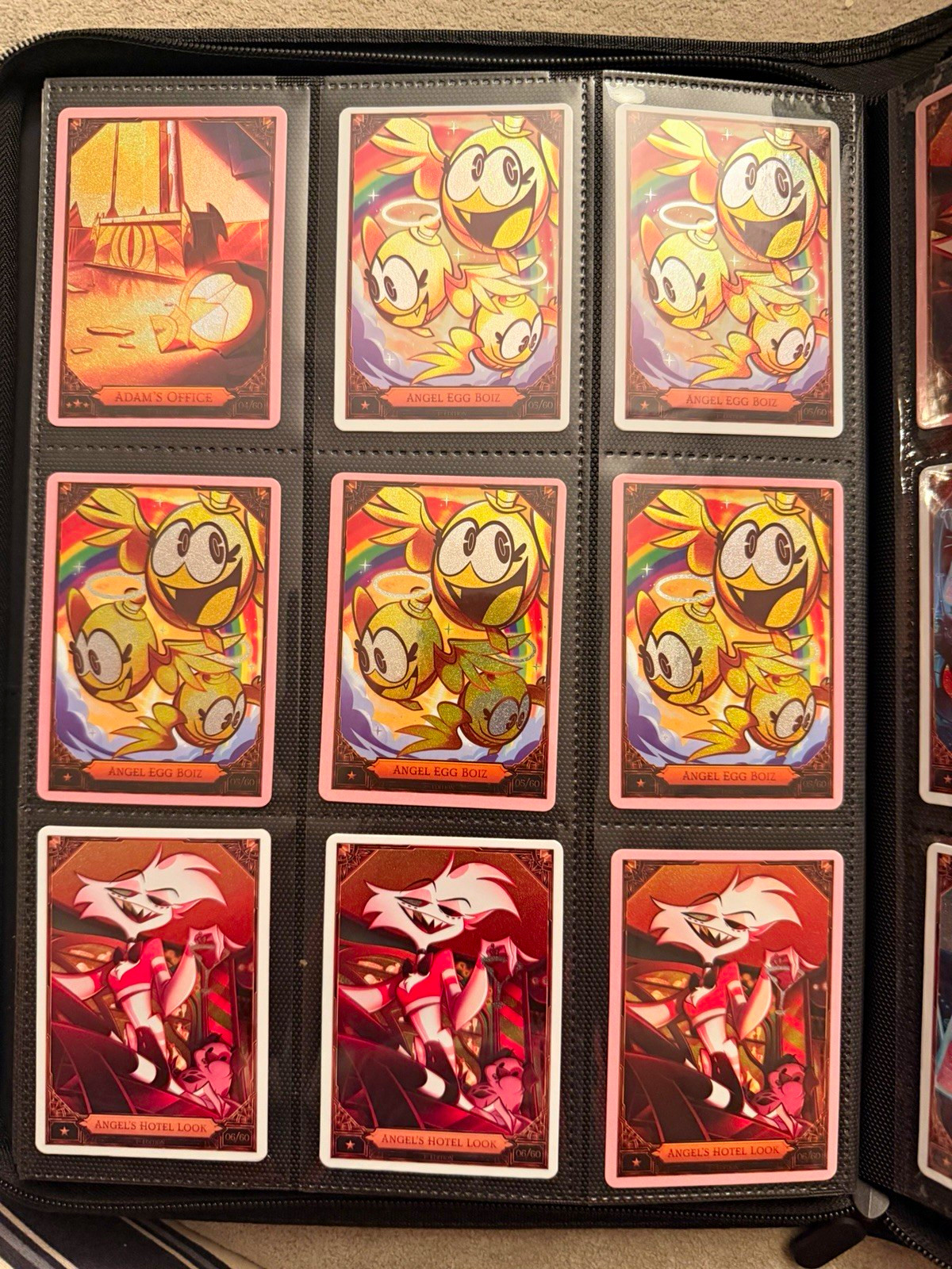 Lot of Hazbin Hotel Season 2 Official Cards - Mix of 1st and 2nd Edition