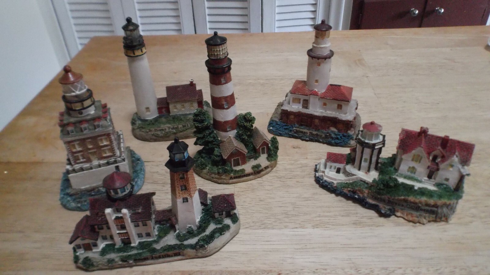 Lighthouse Collection Lot of 6. 