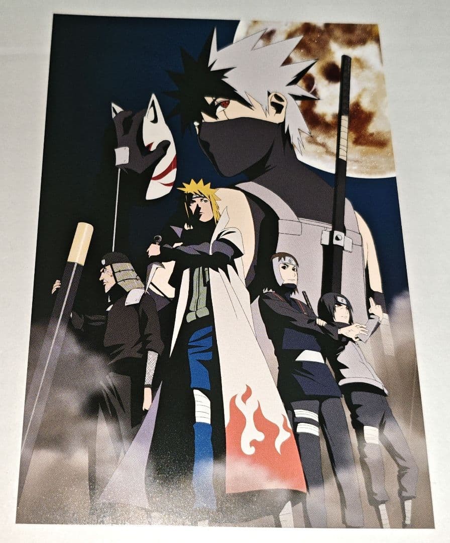 Naruto Hatake Kakashi Yamato Tenzou Uchiha Itachi Postcard Set