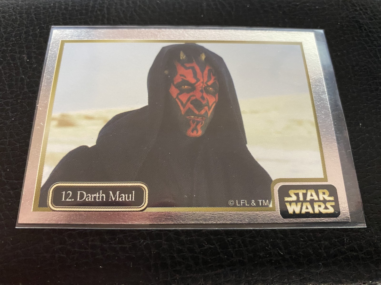 1999 Ikon Star Wars Episode 1 Darth Maul #12 Silver Parallel CHASE NM or Better