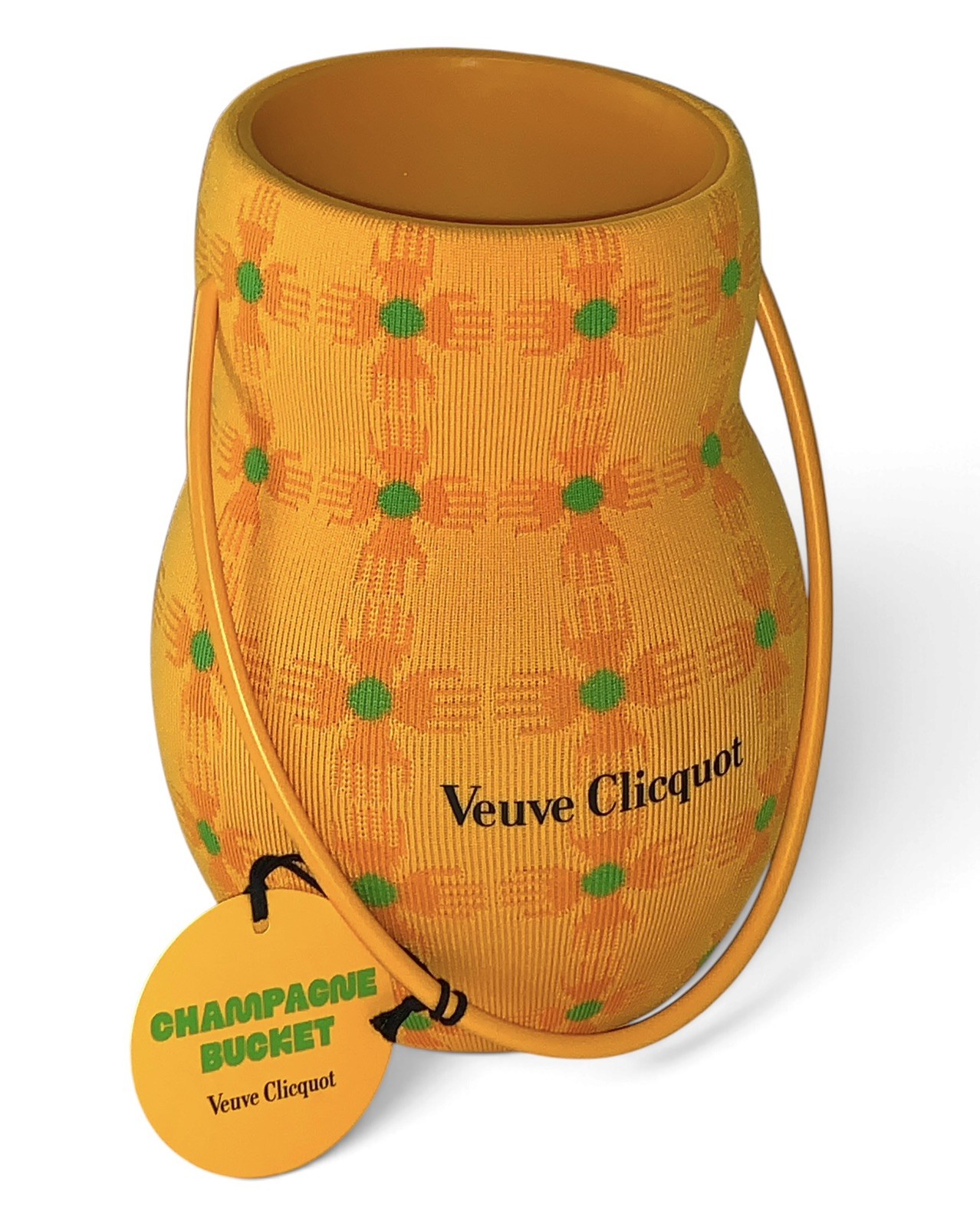 NWT Veuve Clicquot Champagne Bucket On The Go Designed By Yinka llori Orange NEW