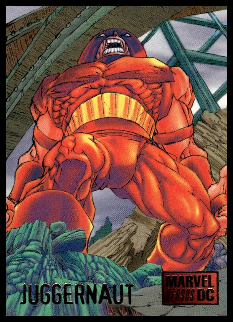1995 Fleer DC vs. Marvel Comics Juggernaut #34