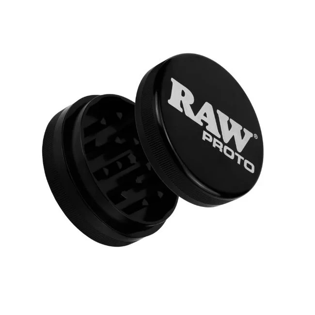 RAW PROTOTYPE LIMITED EDITION AEROSPACE GRADE ALUMINIUM 2 1/2 INCH 2PC GRINDER