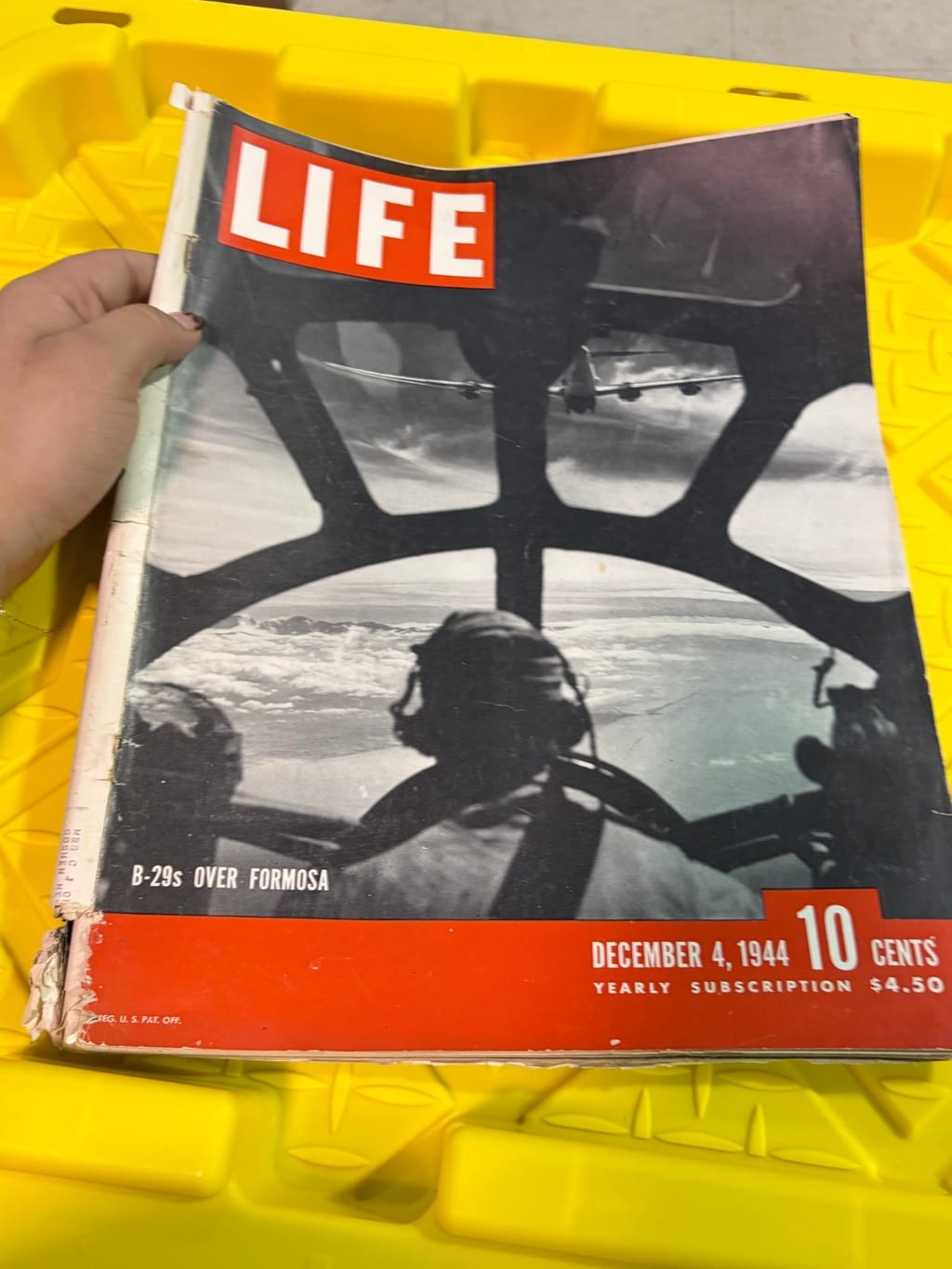LIFE Magazine, December 4, 1944, Paper, Black/Red