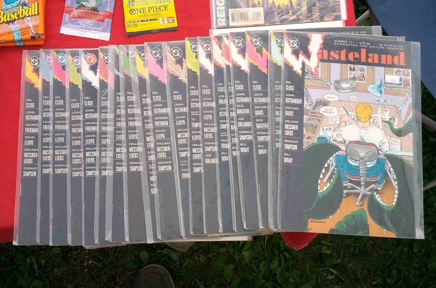 Wasteland #1-18 Complete series DC Pre Vertigo horror Anthology Del Close