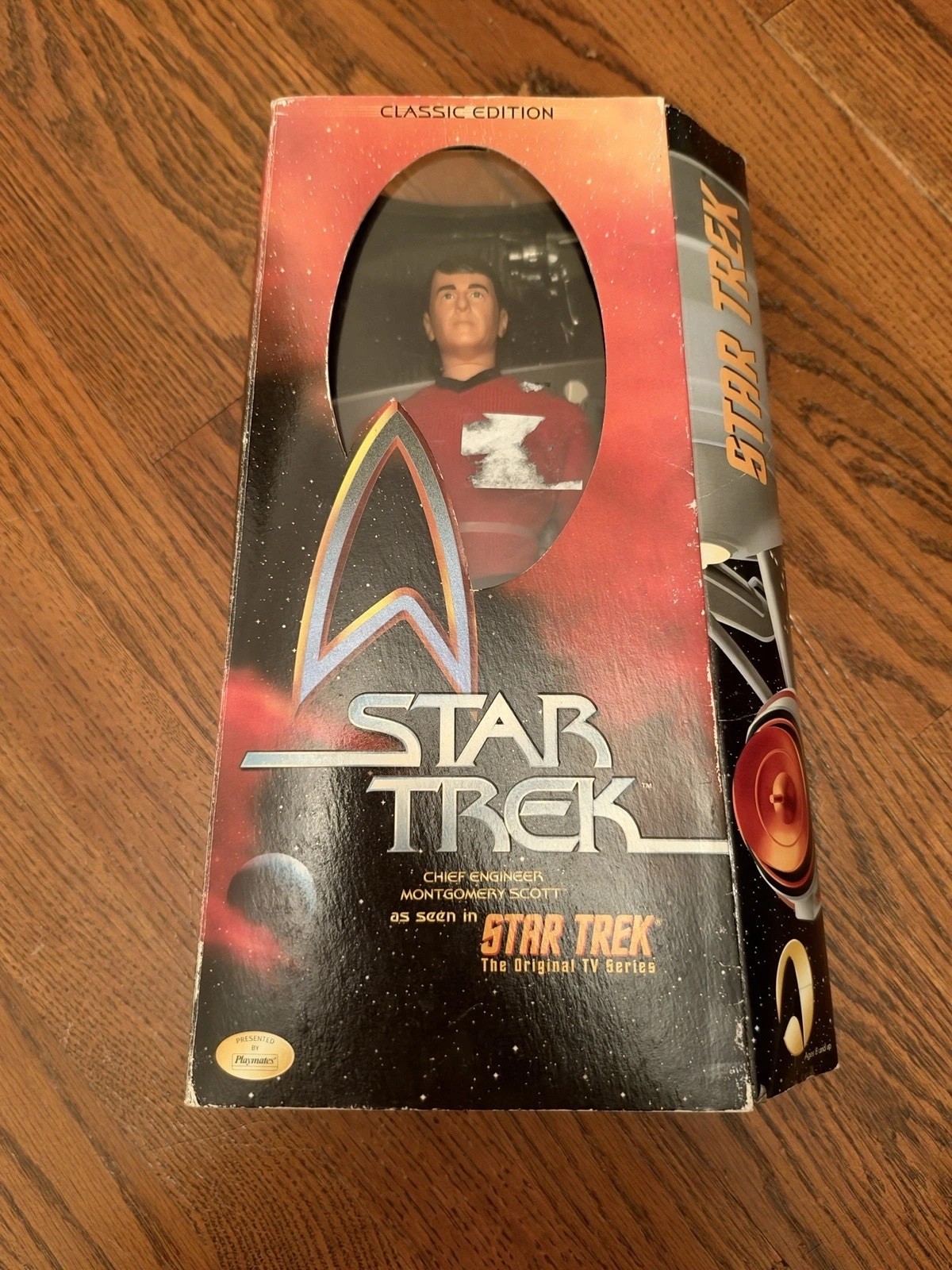 1999 Star Trek Scotty Montgomery Scott 12” Playmates Classic Edition Boxed